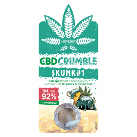 Euphoria CBD Crumble Skunk1 184 mg
